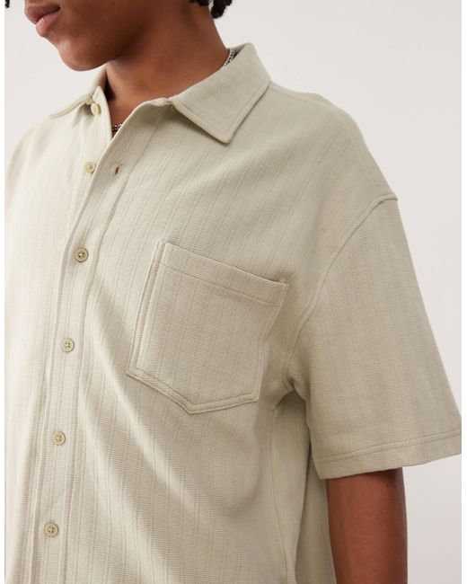 Weekday – hemd in Natural für Herren