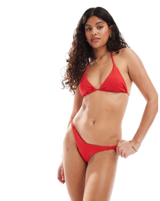 Bas Pull&Bear en coloris Red