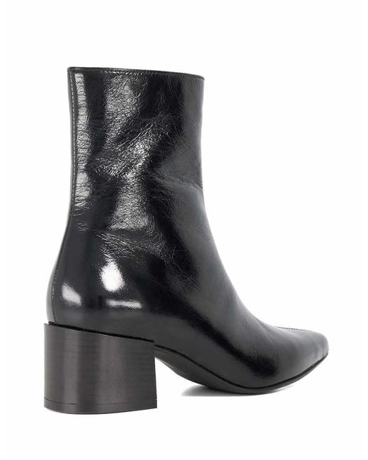 Dune Black Pami Ankle Boots