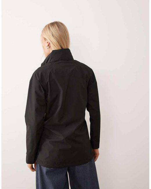 Regatta Black Hooded Daysha Ii Waterproof Shell Jacket