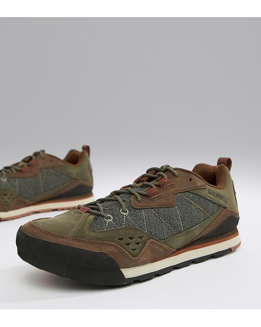 merrell men's burnt rock trainers