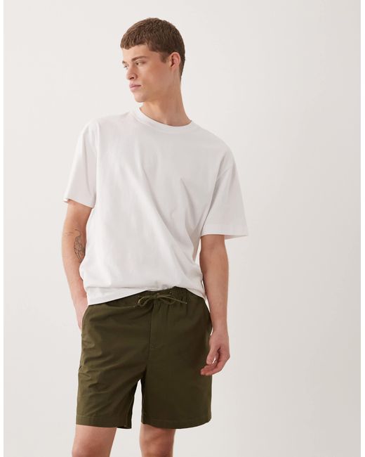 Barbour Natural Declan Patch Drawstring Short for men