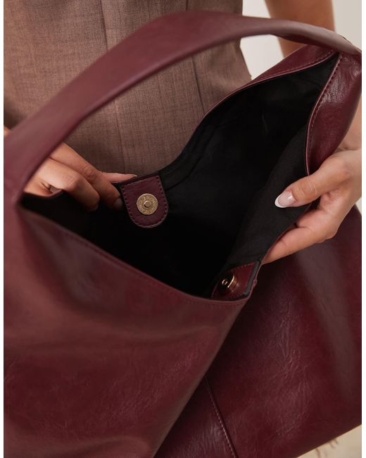 ASOS Brown Large Scoop Tote Bag