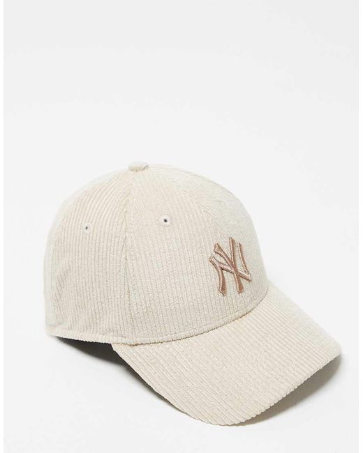 KTZ Natural Ny Yankees 9Forty Cord Cap
