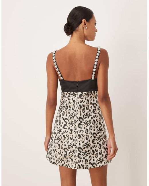 <b>DREAM</b> Twee Leopard Mini Dress