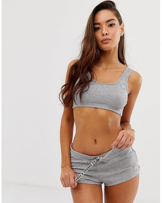 Savage X Fenty Womens Reg X Rib Crop Top