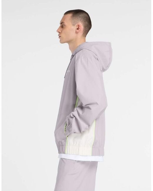 New Balance Purple Trackside Woven Jacket for men