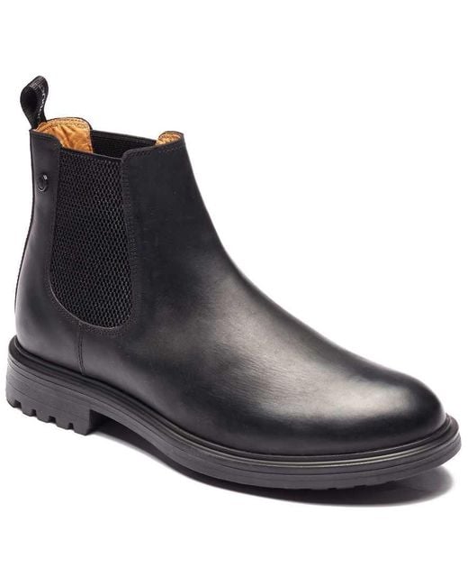Base London Black Roebuck Chelsea Boot for men