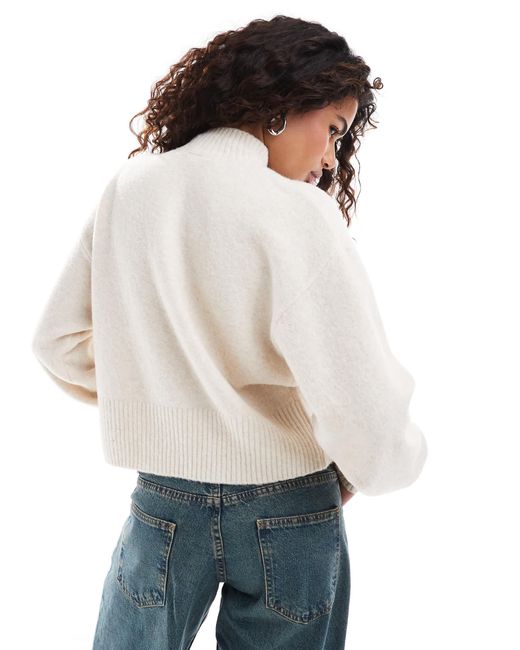 Monki Blue – strickpullover