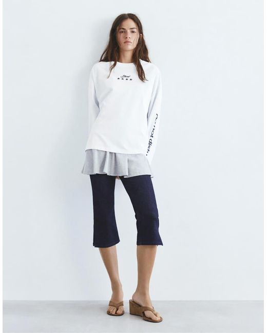 Pull&Bear Stwd in het White