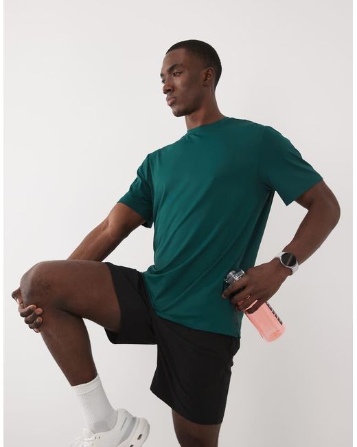 4505 Green Icon Quick Dry Mesh Training T-shirt for men