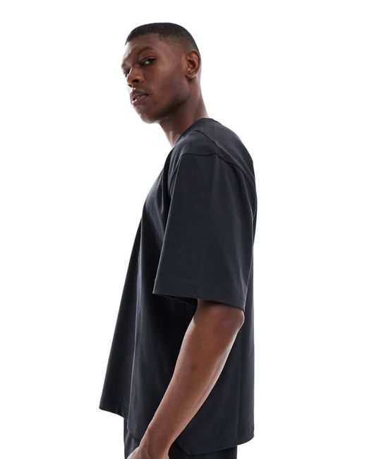 Adidas Originals Blue Adidas Training Power Oversize Tee for men