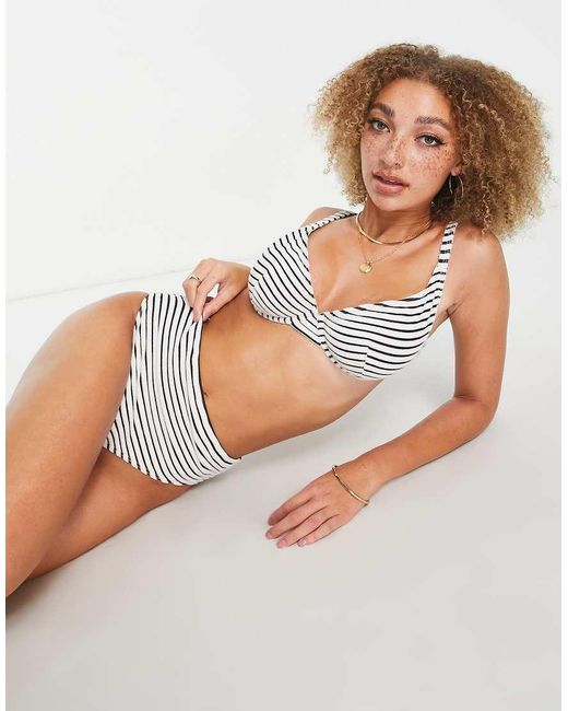 Peek & Beau Black Exclusive High Waist Bikini Bottom
