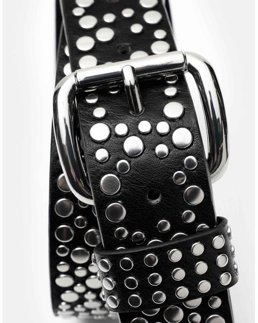 Pull&Bear Black – gürtel