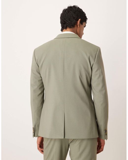 ASOS Green Slim Suit Jacket for men