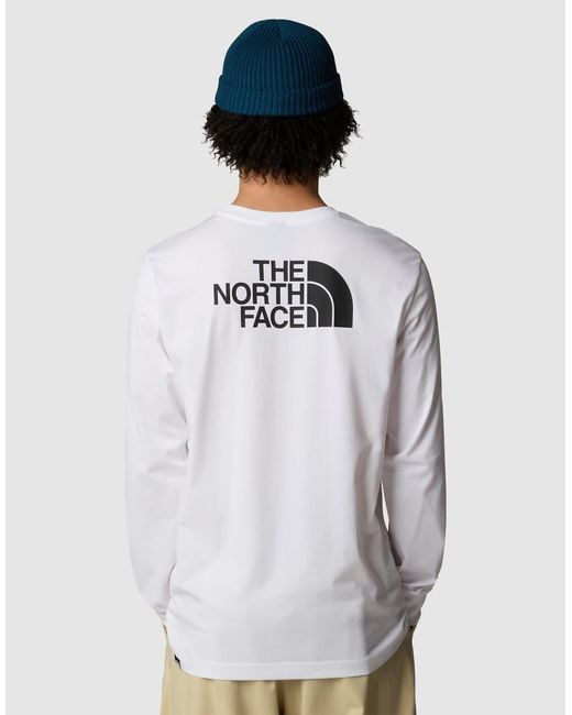 The North Face Gray Easy Long-Sleeve T-Shirt for men