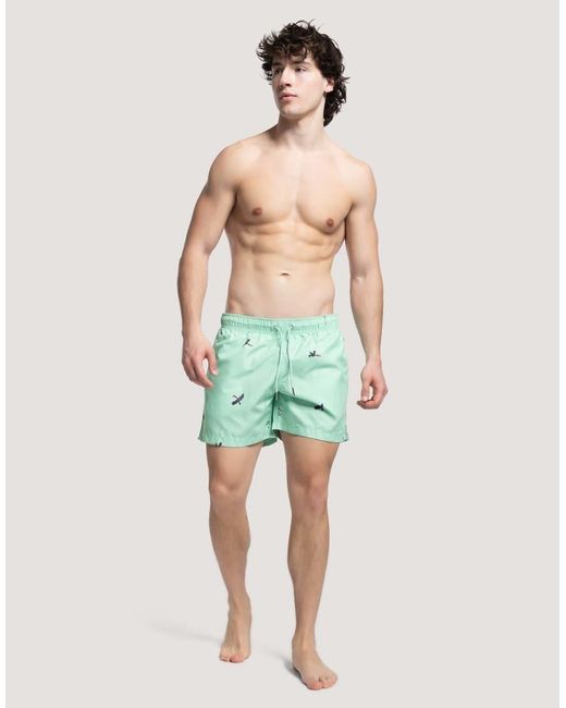 Apreslife Blue Desert Swim Shorts for men