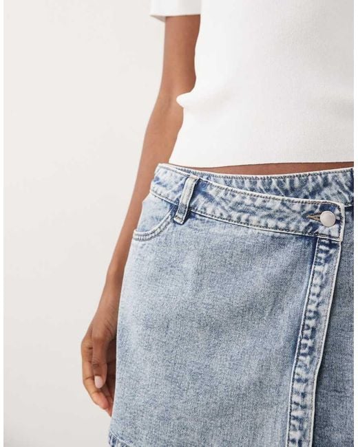Jdy Blue Denim Skort