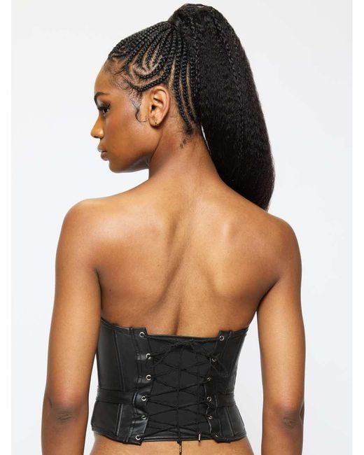 Ann Summers Black Truly Corset Top