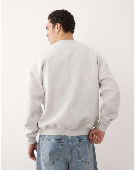 Abercrombie & Fitch Natural Button Up Henley Light Weight Jumper for men