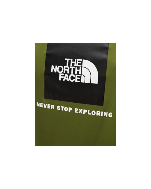 Training reaxion redbox - t-shirt oliva con stampa sul retro di The North Face in Green da Uomo