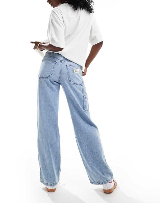 Vaqueros Holgados De Estilo Carpintero De Levi's de color Blue