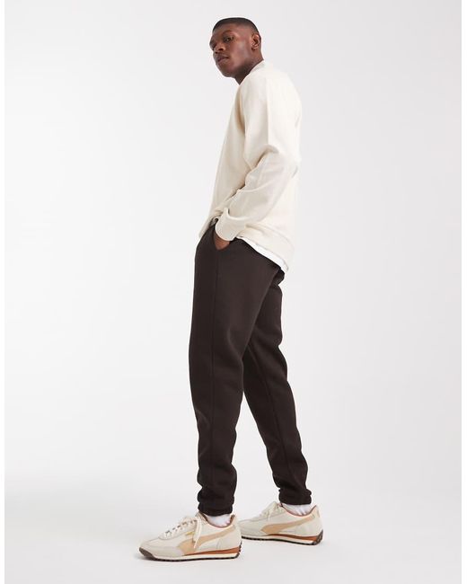 ASOS White Essential Slim joggers for men
