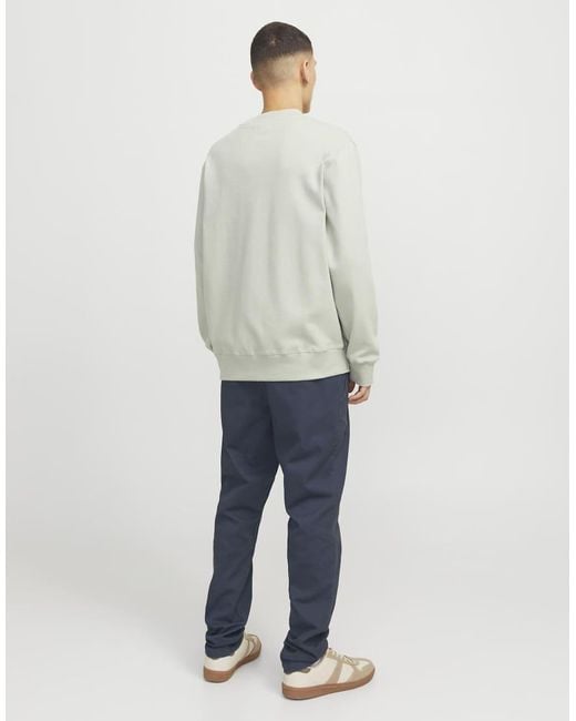 Jack & Jones Blue Chino Trousers for men