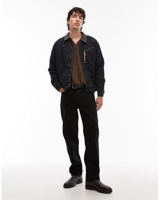 Dickies Blue Apac Padded Canvas Jacket for men