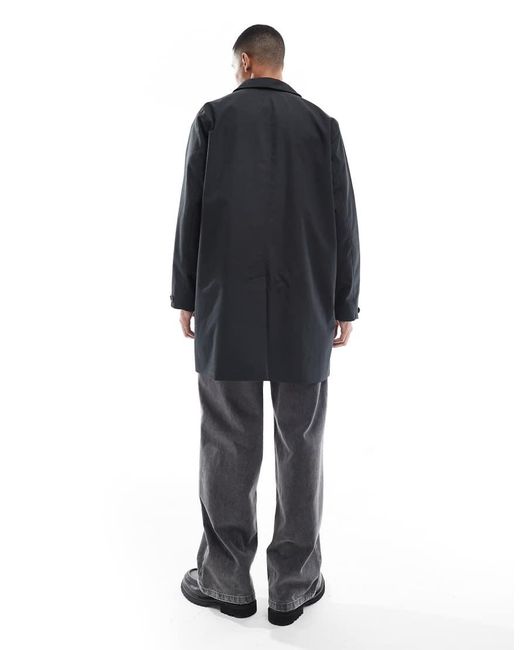 Jack & Jones Blue Mac Coat for men