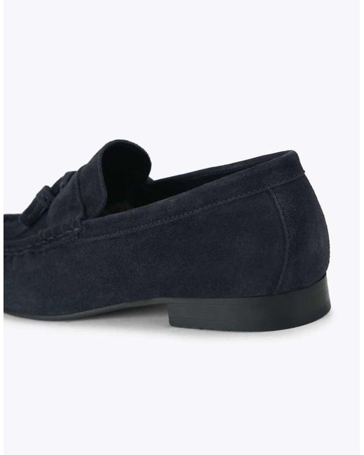 KG by Kurt Geiger Blue Frankie Chelsea Boots for men