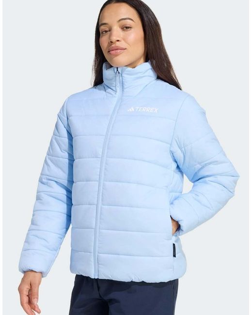 Adidas Originals Blue Terrex Multi Essentials Insulated Jacket