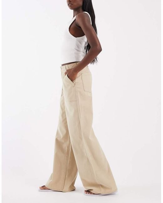 Levi's Natural Cinch Wide Leg Fatigue Trousers