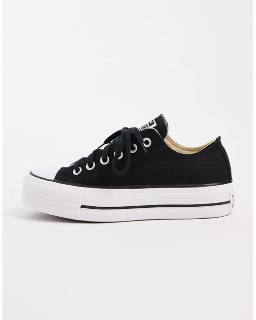 Converse White Chuck Taylor All Star Lift Ox Sneakers