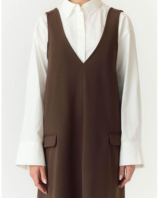 Y.A.S Brown Spencer Dress