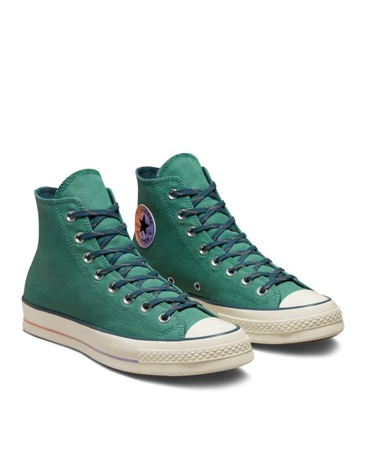 Converse Chuck 70 Color Fade Sneakers in Green | Lyst