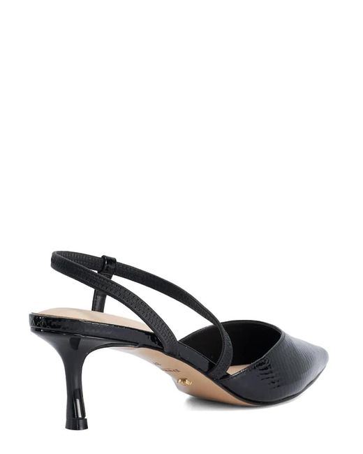 Dune Black Charming Court Shoes