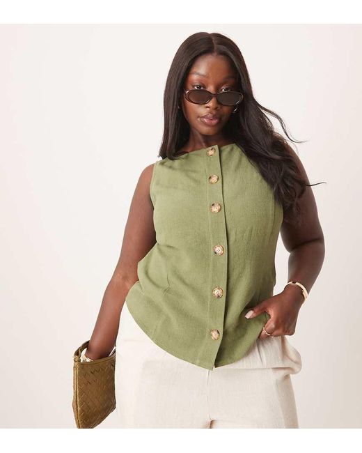 ASOS Asos Design Curve in het Green