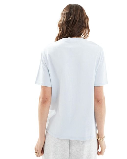 T-shirt coupe boyfriend - pâle Pimkie en coloris White