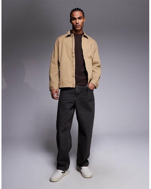 Barbour Steve Mcqueen in het Natural voor heren