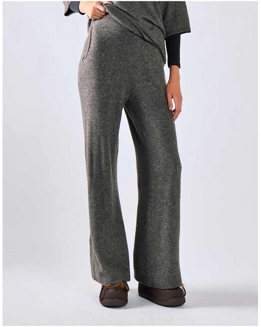 Glamorous Gray Flare Trousers