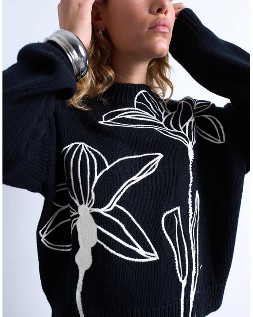 TOPSHOP Blue – strickpullover