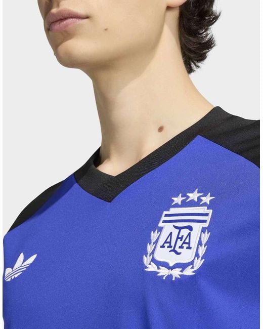 Adidas Originals Blue Argentina 26 Away Pre Match Jersey for men