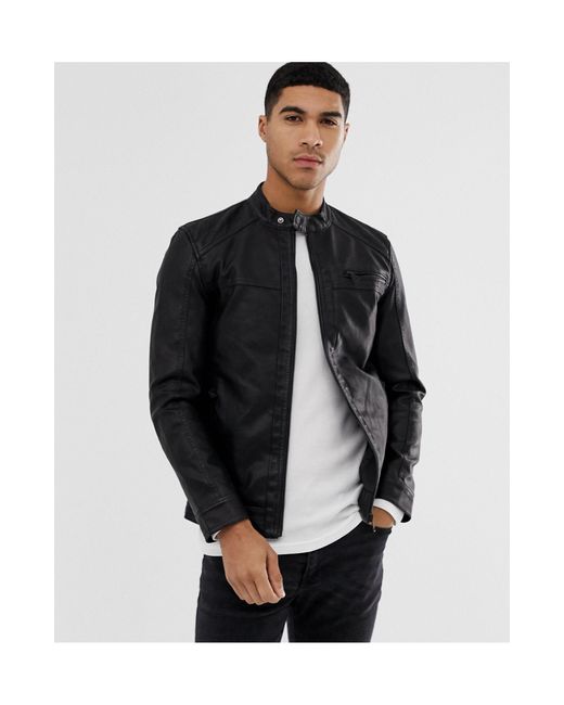 only & sons biker jacket