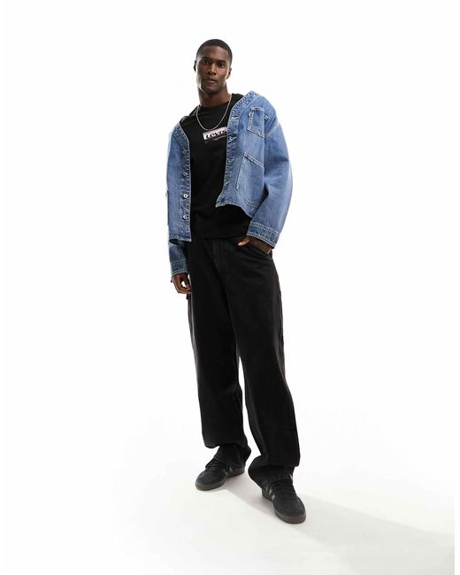 Levi's Union Engineer - Denim Vest in het Blue voor heren