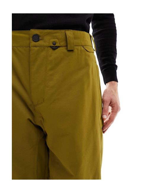 Arthur - pantaloni da sci kaki di Volcom in Green da Uomo
