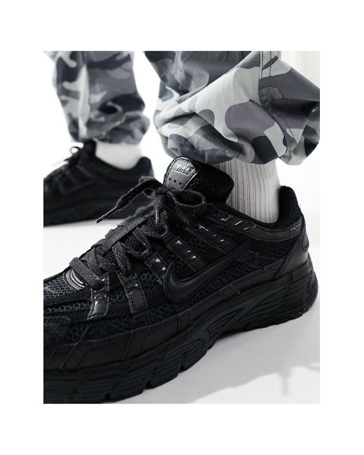 Nike Black P-6000 Prm Sneakers for men