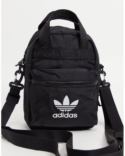 adidas Originals Micro Backpack in Black | Lyst Canada