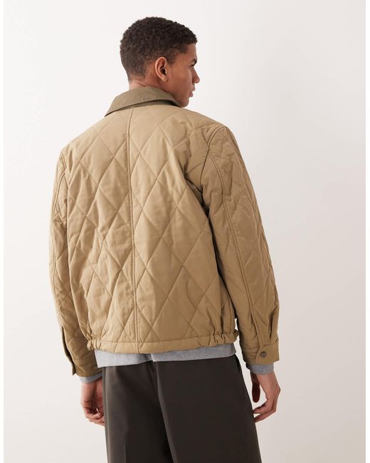 Bomber matelassé - beige Mango pour homme en coloris Natural