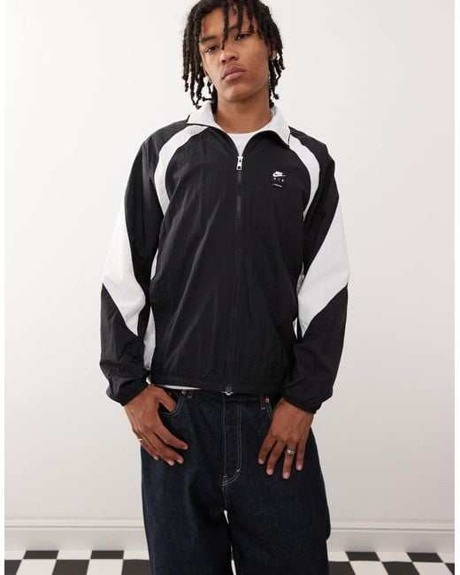 Nike Black Air Woven Jacket for men